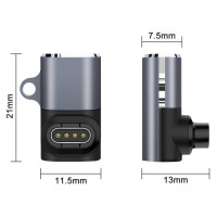 Wozinsky WAYGS1 USB-C Adapter for Garmin Smartwatch - Gray