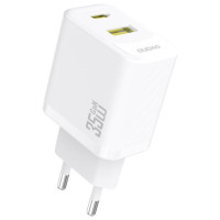 Dudao A27 MaxC 35W Wall Charger + USB-C Cable - White