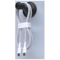 Dudao L9C 65W USB-C - USB-C 2m Cable - White