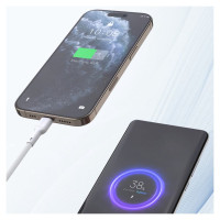 Dudao L9C 65W USB-C - USB-C 2m Cable - White