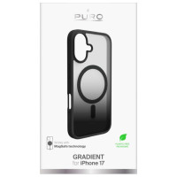 Puro Gradient TPU MagSafe Compatible Case for iPhone 17 - Black