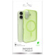 Puro Daylight Magsafe Compatible Silicone Case for iPhone 17 - Translucent Green