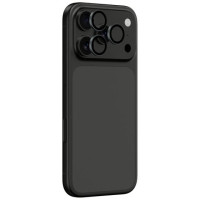 Amazingthing Lens Glass for iPhone 17 Pro / Pro Max with Gray Aluminum Frame