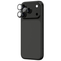 Amazingthing Lens Glass for iPhone 17 Pro / Pro Max with Gray Aluminum Frame