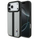 BMW M Perforated Stripe Logo MagSafe Case for iPhone 17 Pro Max - Gray