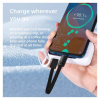 Tech-Protect Ultraboost DNA Cable with Keychain USB-C PD 60W / 3A - Gray