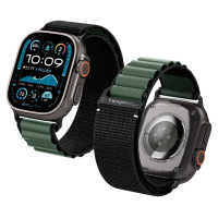 Spigen Strap Spigen WBF1 Strap for Apple Watch 44 / 45 / 46 / 49 mm - Black and Green
