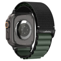 Spigen Strap Spigen WBF1 Strap for Apple Watch 44 / 45 / 46 / 49 mm - Black and Green