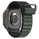 Spigen Strap Spigen WBF1 Strap for Apple Watch 44 / 45 / 46 / 49 mm - Black and Green