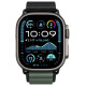 Spigen Strap Spigen WBF1 Strap for Apple Watch 44 / 45 / 46 / 49 mm - Black and Green