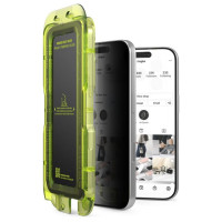 Ringke Easy Slide 2-pack Privacy Glass for iPhone 17 Pro - Black