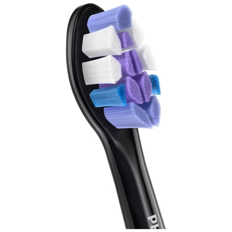 Sonicare S2 Sensitive zobu birstes uzgalis, 6 gab, melns - HX6056/88