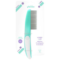 Record Ķemme HAIRMONY ar vidējiem metāla zobiem 4x20cm