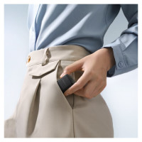 Baseus Palm 1C 20W Wall Charger (with Baseus Mini White USB-C 60W (20V/3A) 1m Cable) - Black