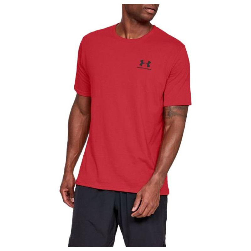 Under Armour T-shirt Under Armor Left Chest Logo M 1326799-600 (L)