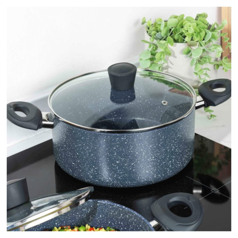 Russell Hobbs RH03410EU7 Nightfall stone stockpot 28cm