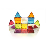 Magna-Tiles Magnētiskais konstruktors "Zvaigžņu putekļi", 15 gab.