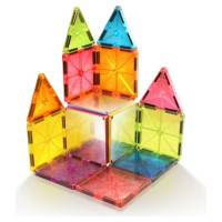 Magna-Tiles Magnētiskais konstruktors "Zvaigžņu putekļi", 15 gab.