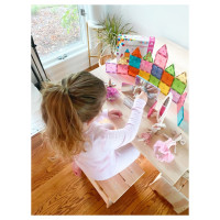 Magna-Tiles Magnētiskais konstruktors "Zvaigžņu putekļi", 15 gab.