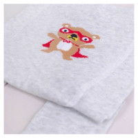Yoclub Zeķubikses 92/98 RAB-0003 light grey bear