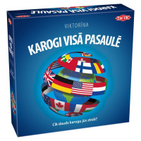 Tactic galda spēle - KAROGI VISĀ PASAULĒ, latviešu valodā