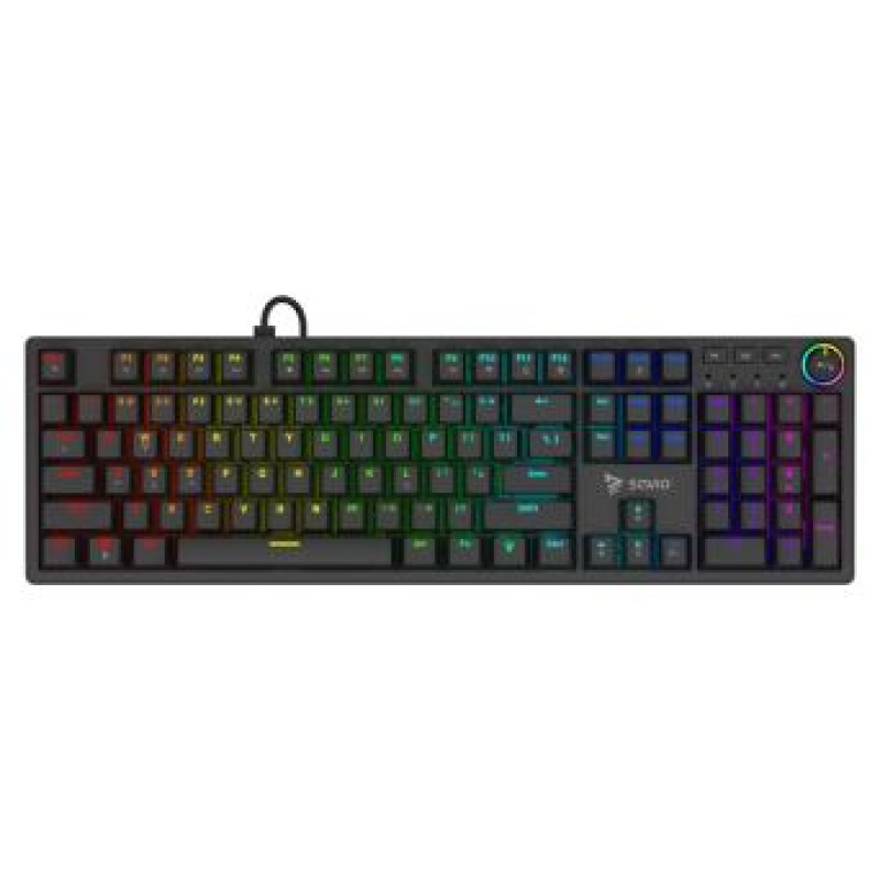 Savio Klaviatūra Savio Styx Mechanical keyboard Blue Outemu