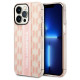 Karl Lagerfeld KLHCP14LHKLSPCP iPhone 14 Pro 6.1 "hardcase pink / pink Mono Vertical Stripe