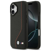 BMW M Carbon Line & Logo MagSafe Case for iPhone 17 - Red