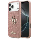 Guess Fixed Glitter Big 4G Case for iPhone 17 Pro Max - Pink