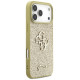 Guess Fixed Glitter Big 4G case for iPhone 17 Pro Max - gold