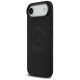 Mercedes Leather Vintage Logo MagSafe Case for iPhone Air - Black