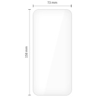 Tech-Protect Easy Set+ 3-pack tempered glass for Samsung Galaxy S25 FE - transparent