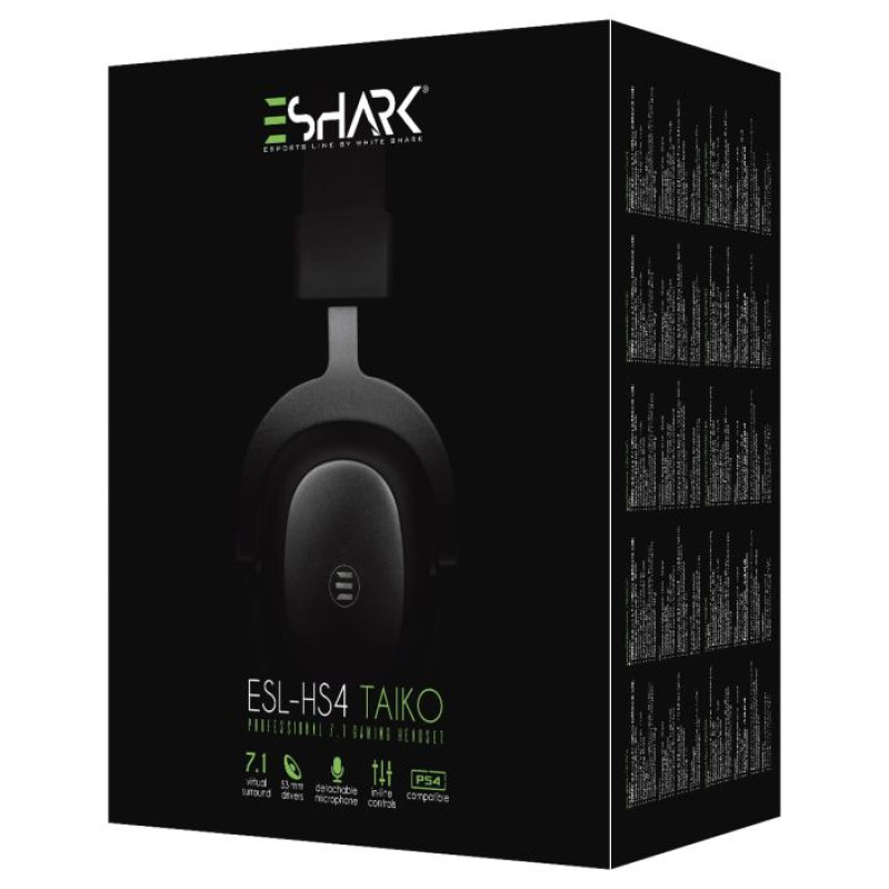 White Shark Premium Line ESL-HS4 Gaming Headset TAIKO