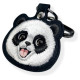 Nimmy New Big Eyed Pet 2.0 Panda Tracker Case - Black