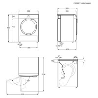 AEG veļas žāvētājs, 8kg - TR818A2E