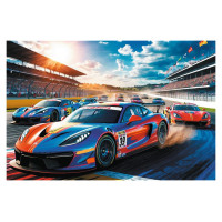 Trefl Puzle Ātrs sacīkšu braucējs, 100 gab.