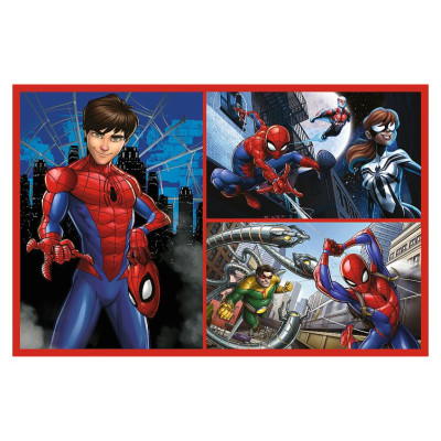 Trefl SPIDER-MAN Pužļu komplekts Zirnekļa stāsti, 2x70 gab.