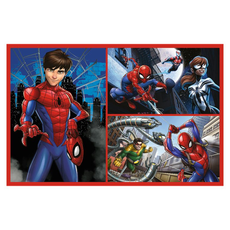 Trefl SPIDER-MAN Pužļu komplekts Zirnekļa stāsti, 2x70 gab.