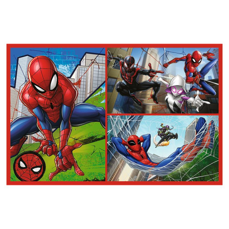 Trefl SPIDER-MAN Pužļu komplekts Zirnekļa stāsti, 2x70 gab.