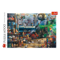 Trefl Puzle Vilciena stacija, 6000 gab.