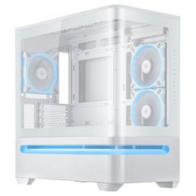 Asus Korpuss Asus Prime AP202 White mATX RGB