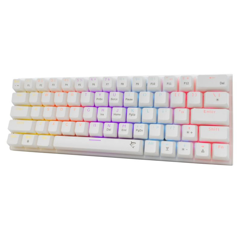 White Shark GK-002211V2  Wakizashi 2 White US Red Switches