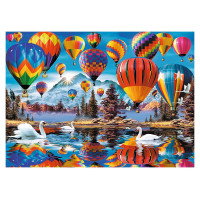 Trefl Koka puzle - Krāsaini baloni, 1000gb