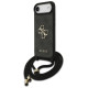Guess 4G Big Logo Cord Stap Crossbody Case for iPhone Air - Black