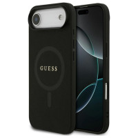 Guess Saffiano Classic Logo MagSafe case for iPhone Air - black