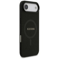 Guess Saffiano Classic Logo MagSafe case for iPhone Air - black