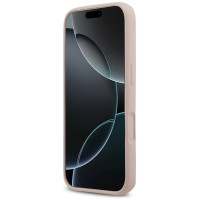 Guess Silicone Big 4G Script Case for iPhone 17 Pro - Pink