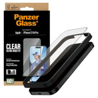 Panzerglass Ultra-Wide Fit EasyAligner Tempered Glass for iPhone 17 / 16 Pro