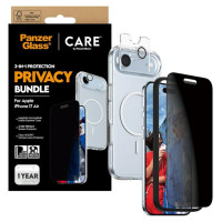 Panzerglass CARE by PanzerGlass Flagship Privacy 3-in-1 Case + Privacy Glass + Lens for iPhone Air
