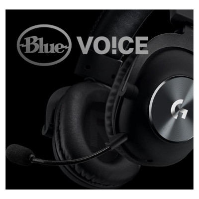 Logitech G PRO X Wired Gaming Headset - Blue Mic - BLACK - USB DAC